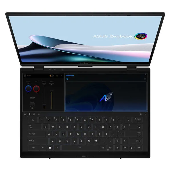 ASUS Zenbook Duo 14 OLED | 14" 3K Touch | Intel Core Ultra 9 | 32GB DDR5 RAM | 1TB SSD | 2-in-1 - Inkwell Gray