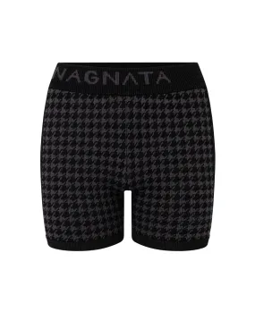 CHECKED OUT KNIT SHORT