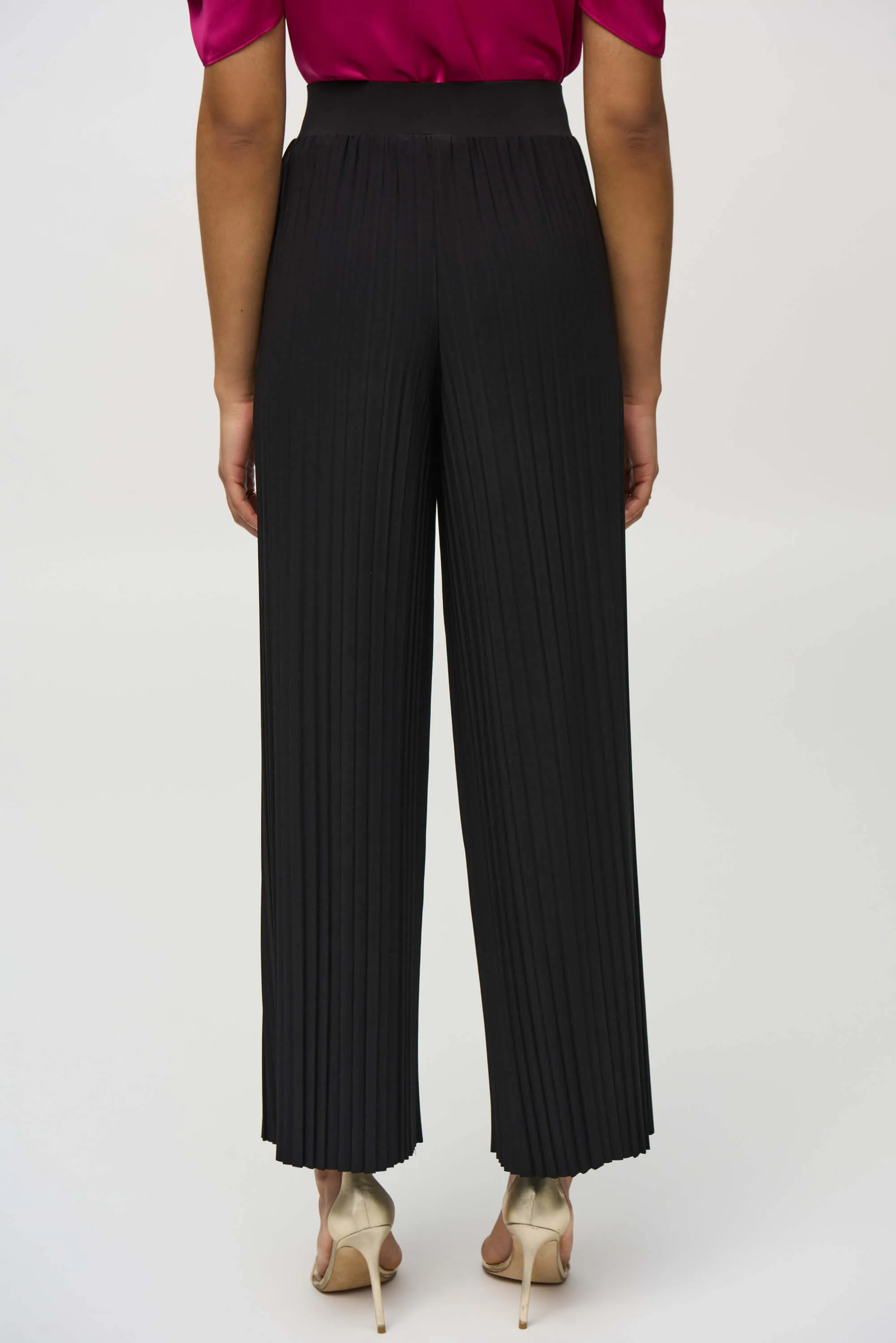 Crown Jewel Pleated Wide Leg Pant 244169