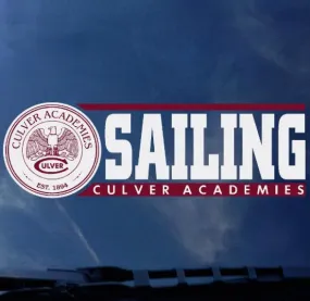 Culver Academies Sailing Decal