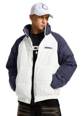 Drop Shoulder Puffer Jacket