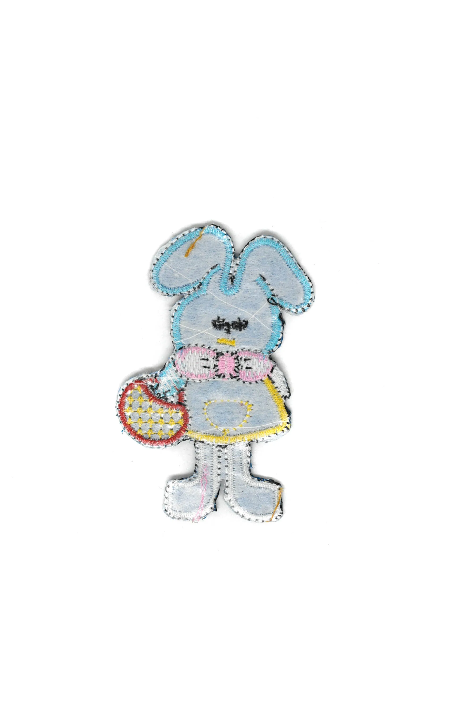 Easter Bunny Iron-on Patches 3.25" x 2.50" - 1 Piece