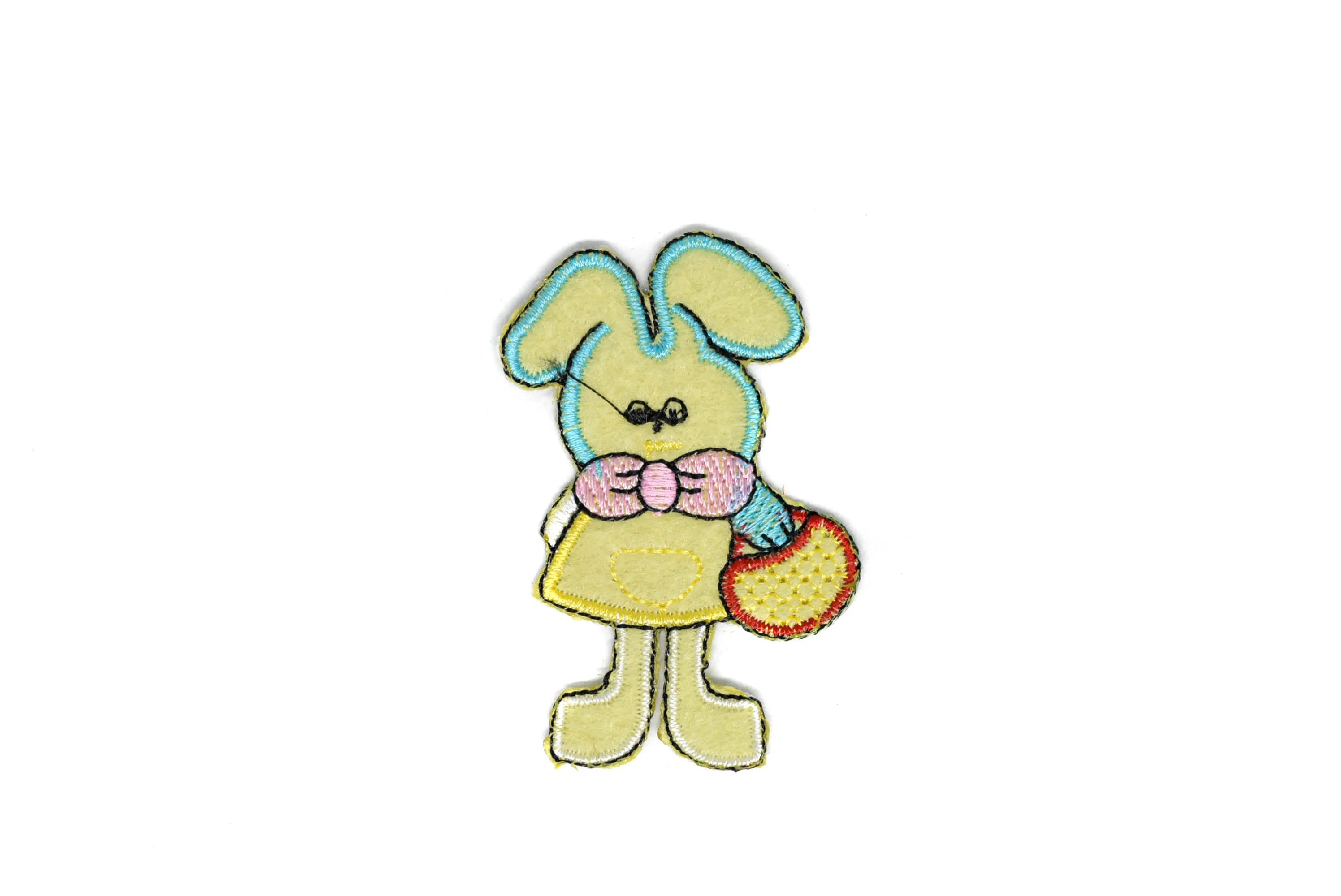 Easter Bunny Iron-on Patches 3.25" x 2.50" - 1 Piece