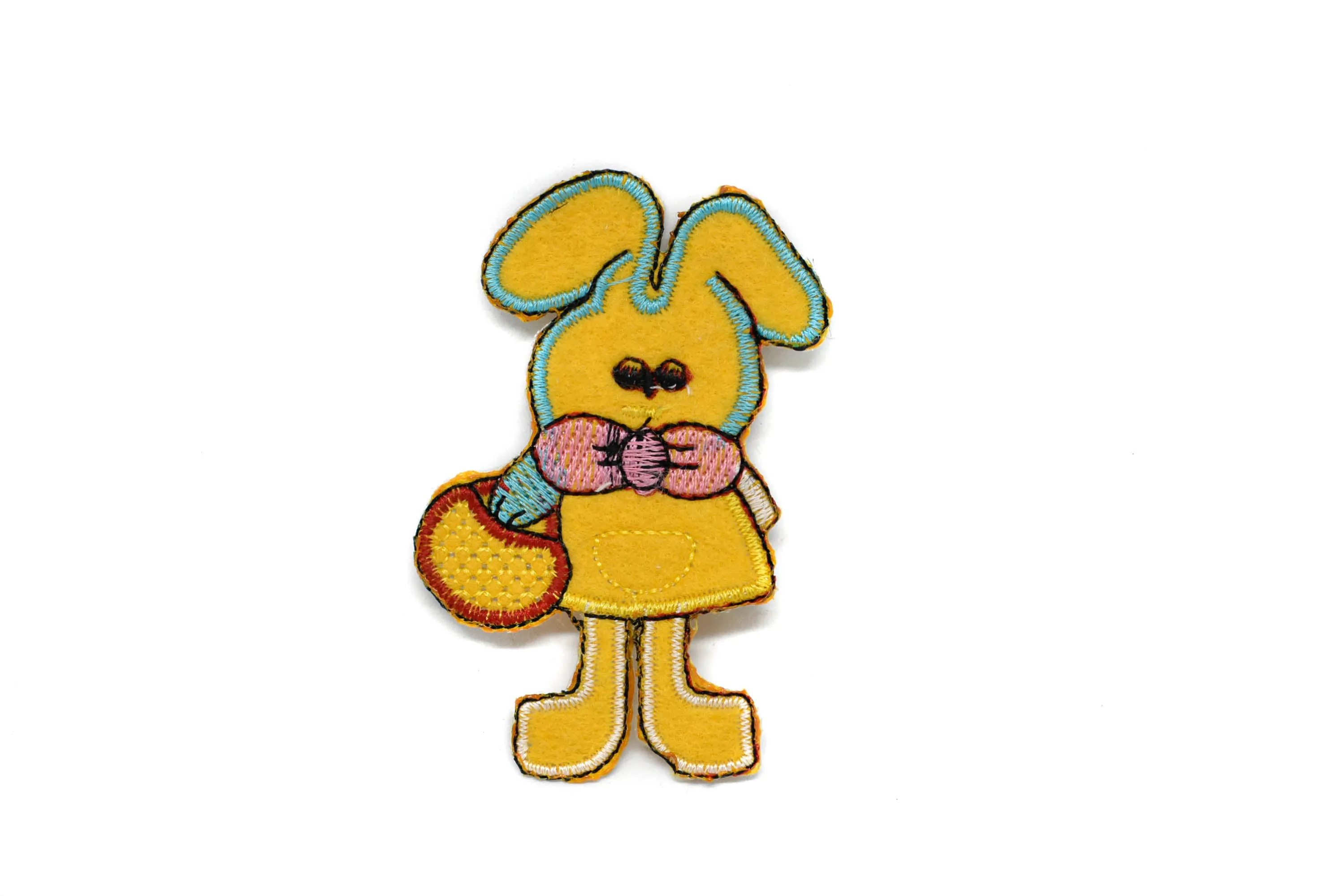 Easter Bunny Iron-on Patches 3.25" x 2.50" - 1 Piece