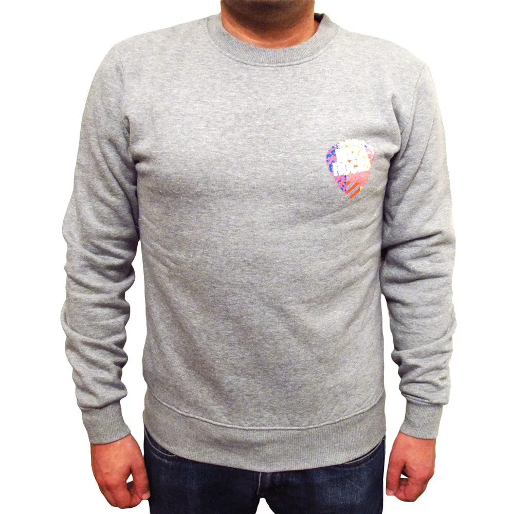 Ibiza Rocks Small Logo Grey Marl Sweater