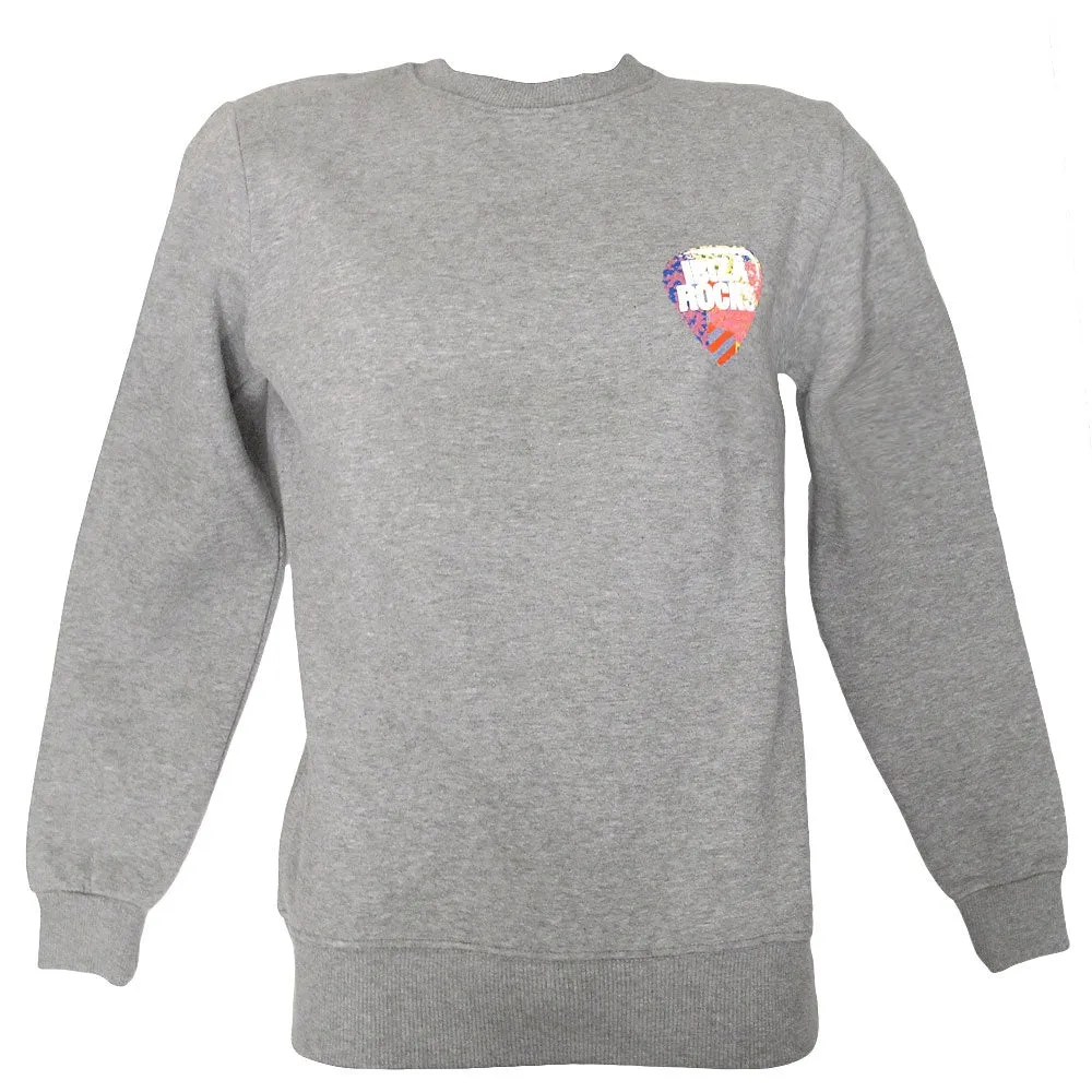 Ibiza Rocks Small Logo Grey Marl Sweater