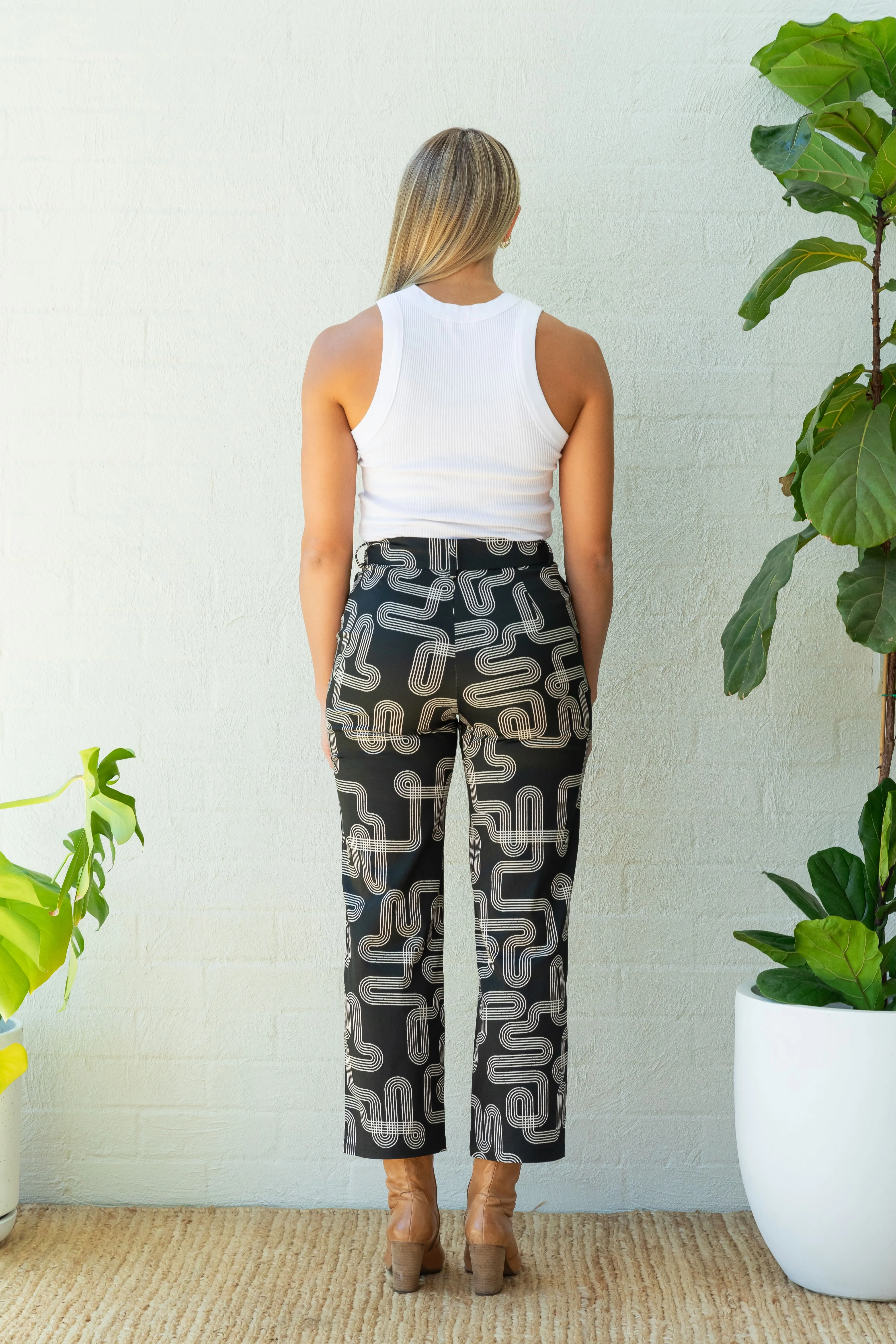 LABYRINTH Straight Leg Pant