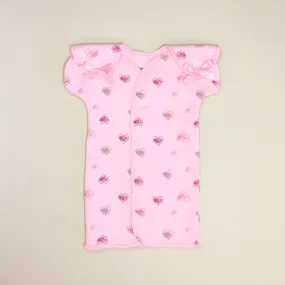 NICU Friendly Gown Hearts