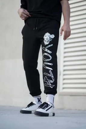 Sneakerjeans Black Gangsta Jogger Pant ES98