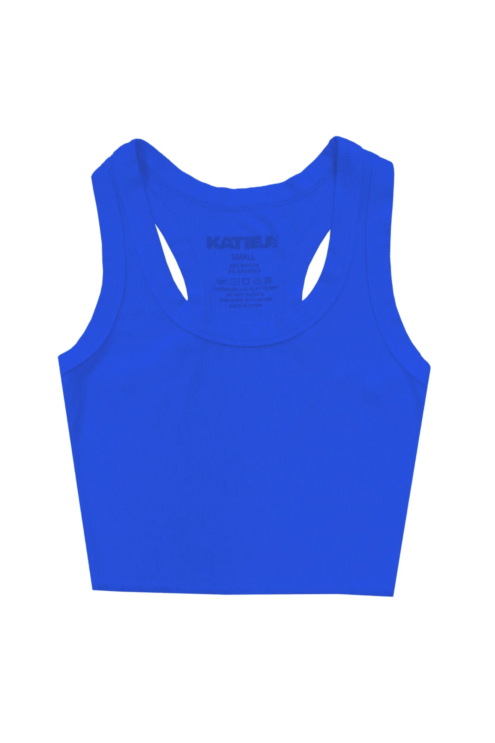 TWEEN CAMP LIVI RIBBED TANK SOLIDS- FINAL SALE