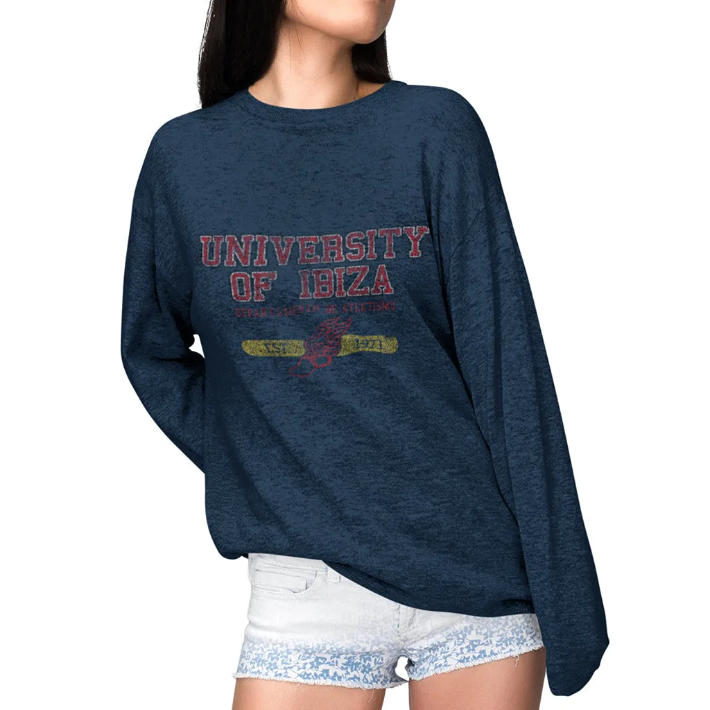 University of Ibiza Lightweight Women's Sweater Athletics Department